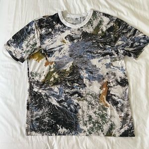 Adidas Earth "RYV" Graphic Tee: Size M